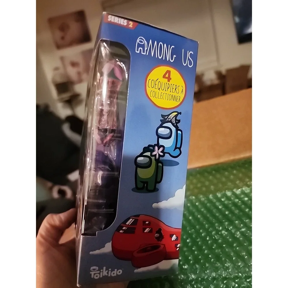 Among Us Purple Crewmate Action Figure Series 2, Walmart Exclusive, w/Mohawk‎